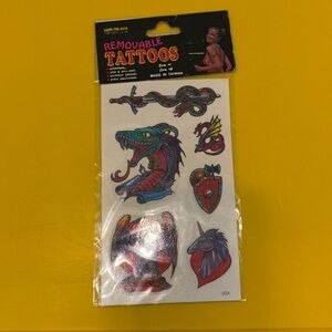 🎁 GWP Free gift with any purchase Vintage temporary tattoos